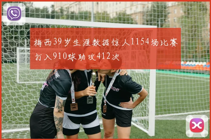梅西39岁生涯数据惊人1154场比赛打入910球助攻412次