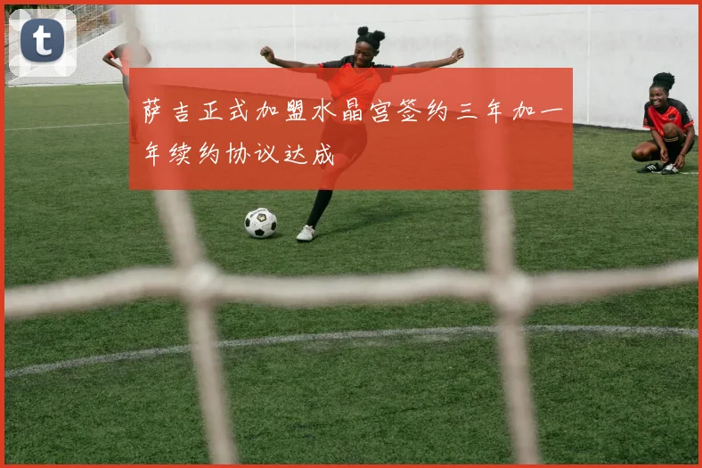 萨吉正式加盟水晶宫签约三年加一年续约协议达成